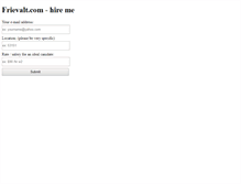 Tablet Screenshot of frievalt.com